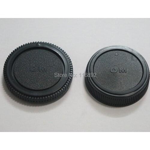1pair camera Body cap + Rear Lens Cap L-R5 for Olympus OM4/3 OM43 OM 4/3 43 E620 E520 E510 E500 E5