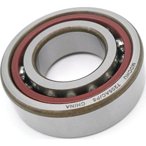 1pcs MOCHU 7205 7205AC 7205AC/P5 25X52X15 Angular Contact Bearings Spindle Bearings CNC ABEC-5 25 Contact Angle