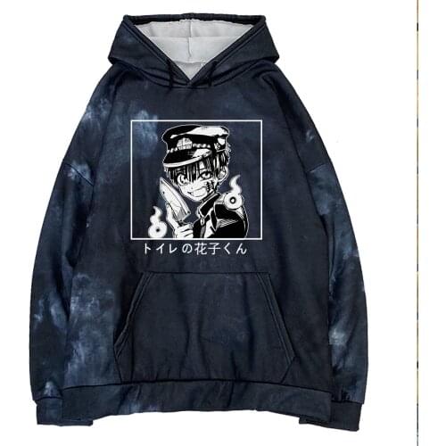 Anime Toilet Bound Hanako Kun Men Pullovers Hoodies Print Anime Hoody Streetwear Tops