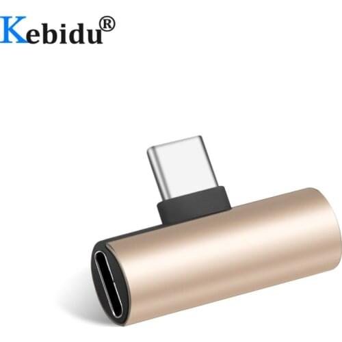 Audio Aux Adapter For Xiaomi Samsung Type C To 3.5mm Jack Earphone Headphone Connector Cable Splitter Charging Converter