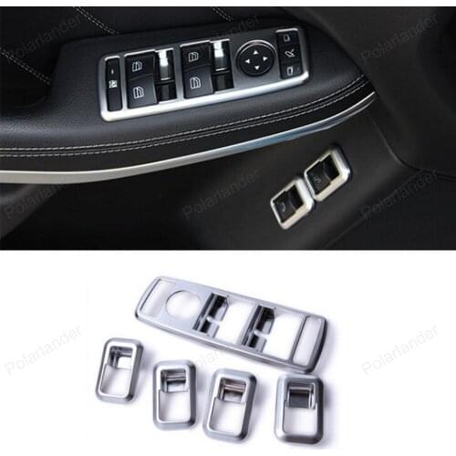 Car Stylings for Benz C GLK Class W176 W246 W204 W212 W218 X204 interior Door Window Switch panel Cover Trim accessories