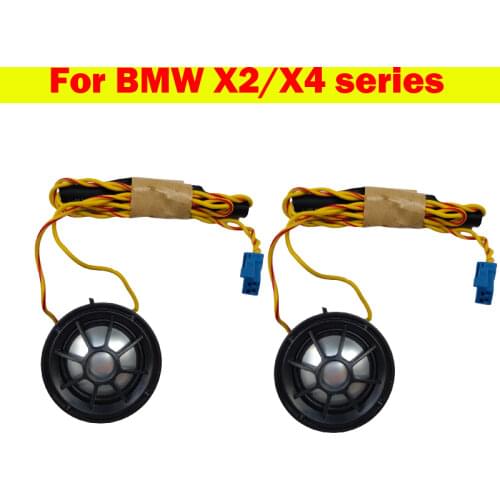 Car Universal Speaker Vehicle Door Audio Music Stereo Treble Hifi Tweeter For BMW X2/X4 series F39 F26 E81 E82 E91 E92