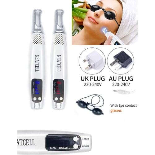 Korea 3/9gears Infrared Astigmatism to Remove Facial Spotsbody Tattoos for Eyebrow Laser Ion Pen leaving no scars no side effect