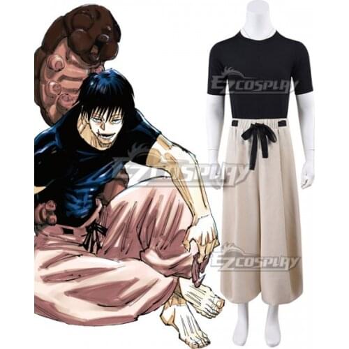 Jujutsu Kaisen Sorcery Fight Toji Fushiguro Halloween Outfit Carnival Party Uniform Fancy Christmas Suits Cosplay Costume E001