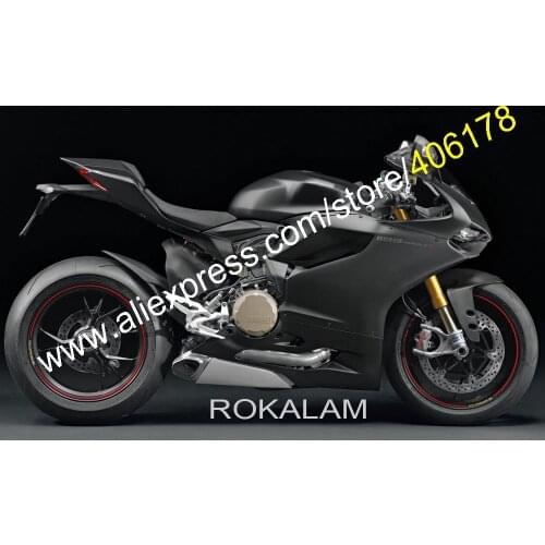 Cowlings Fit For 1199 1199S 2012 2013 2014 2015 2016 1199 1199S 899 Black Bodywork Motorcycle Fairing Kit (Injection Molding)