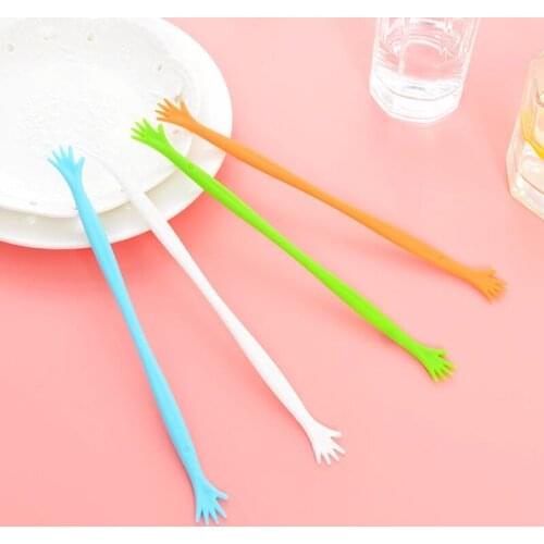 Cute Spoon tableware Stir Bar Stick Mixing restaurant bar Kitchen Flatware practical tools Wholesale LX8294
