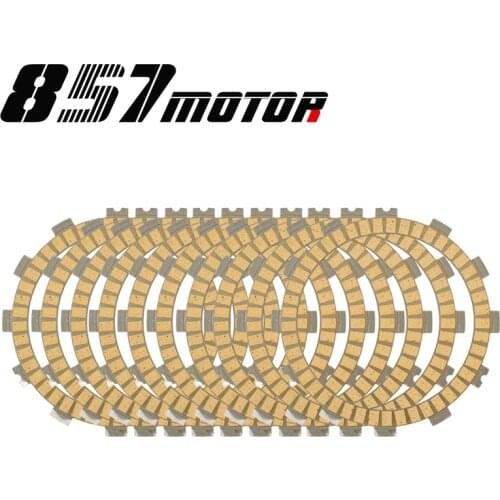 10 PCS Motorcycle Clutch Friction Plates Disc Set For KAWASAKI 98-04 ZX900 ZX-9R 13-14 Z1000 ZR1000 ZX1000 04-17 Ninja ZX-10R