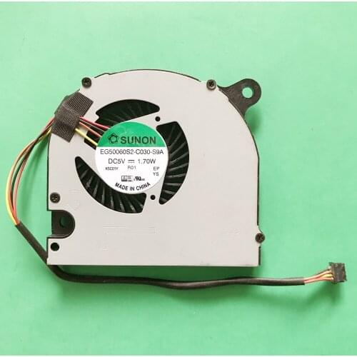 New laptop CPU cooling fan Cooler Notebook PC Fit for SUNON eg50060s2-c030-s9a DC5V 1.70W R01 EP YS Laptops Fans