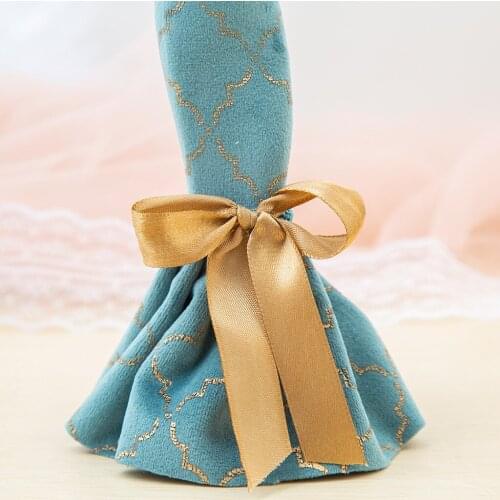 Necklace/Earring/Ring/Bracelets Holder Stand Blue Mannequin Jewelry Display