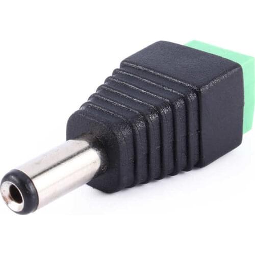 Connector 2.1 x 5.5mm DC Power Male Plug Jack Adapter Connector Plug for CCTV LED Light speaker terminal