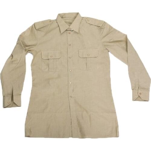 Italian Army military soldier Army Ordinance cotton long sleeve shirt