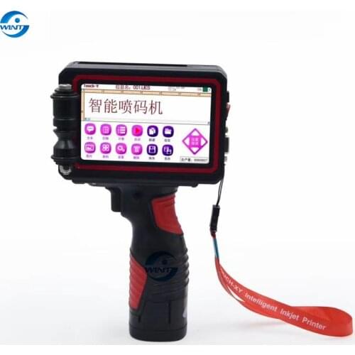 Manual Handheld Ink-Jet Printer Portable Inkjet Printing Machine For Manufacturer Date Lot Number Bar Codes Batch Number Coding