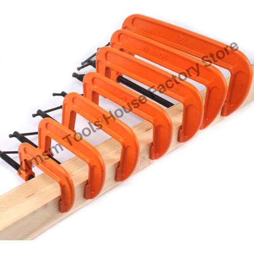Heavy Duty G Clamp C Clamp For Woodworking Metal Carpenter Vise G-clip C-clip Grip Diy Hand Tool Quick Release Clamping Tools