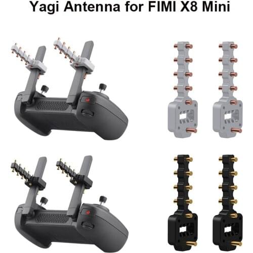 Yagi Antenna Signal Booster for FIMI X8 Mini SE 2020 And DJI Mavic 2 Pro Zoom Air Mini Air Spark Remote Controller RC Accessory