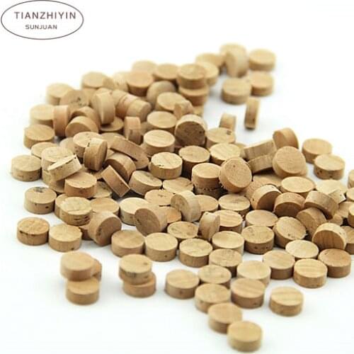 10Pcs Water Key Water Key Spit Valve Cork Pad For Trumpet Trombone Repair Accessories Diameter 9.5Mm Thickness 4Mm