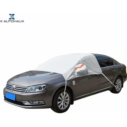 X Autohaux Waterproof Car Covers Outdoor Windshield Snow Rain Sun UV Resistant Protective Cover 230 x 148cm