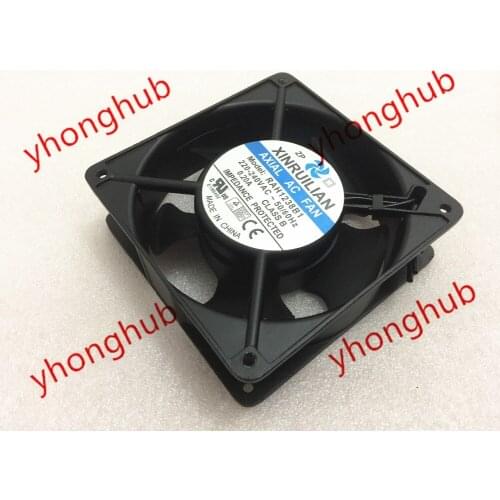 Xinruilian RAH1238B1 DC 220-240V 0.20A 120x120x38mm Server Cooling Fan