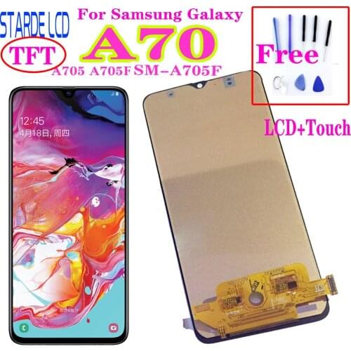AAA+ 6.7" A70 lcd For Samsung galaxy A70 2019 A705 A705F SM-A705F LCD Display Touch Screen Digitizer Assembly Replacement