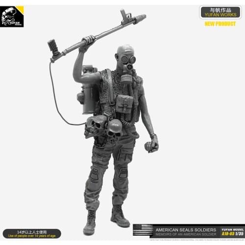 1/35 Resin Kits Soldier Model (Dooms of the Apocalypse) self-assembled A18-03