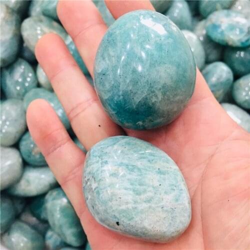 2pc Natural crystal Tianhe stone pieces to play with stone rolling palmetto stone treatment