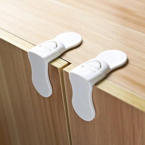 5 Pcs/Lot Child Baby Safety Protector Locks Table Corner Edge Protection Cover Children Drawer Cabinet Lock Safety lock For Door