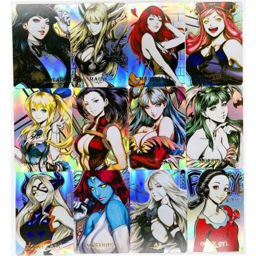 54pcs/set ACG Anime Goddess No.3 Toys Hobbies Hobby Collectibles Game Collection Cards