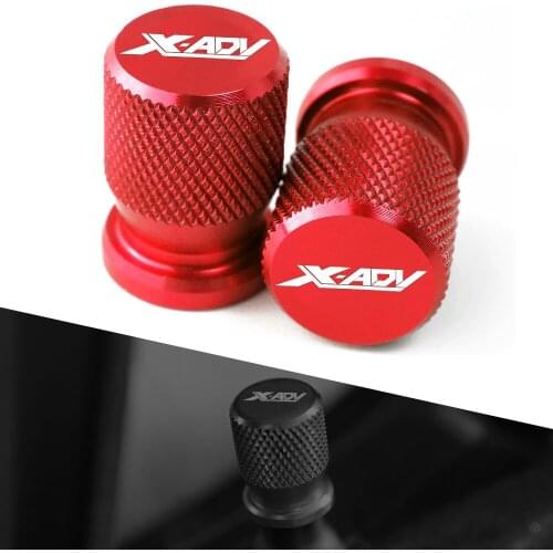 CNC Aluminum Tyre Valve Air Port Cover Cap Motorcycle Accessories For Honda XADV750 XADV150 X-ADV X Adv 750 150 2014-2020