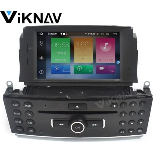 Android Car GPS Radio multimedia player For Mercedes Benz C200 C180 W204 2007-2010 car GPS navigation autoradio stereo