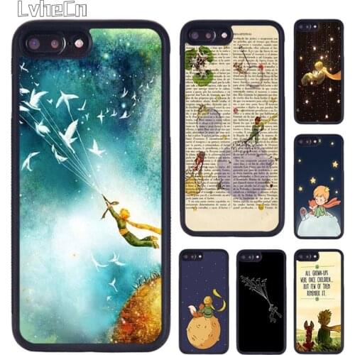 LvheCn The Little Prince phone Case For iPhone 5 6S 7 8 Plus 11 12 Pro X XR XS Max Samsung galaxy S6 S7 S8 S9 S10 plus