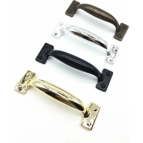 Zinc alloy bridge upscale retro bar door drawer knob Cabinet window handle decoration handle 132mm