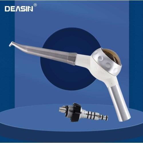 Dental Prophy Jet Polisher Handpiece Intraoral Air Flow Polishing Nozzle System Tooth Cleaning Equipment Inner Water K-coupling