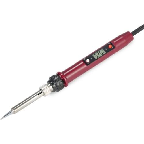80W Professional LCD Digital Temperature Adjustable Electric Soldering Iron Tool Lead-free Mini Soldering Station AC220V