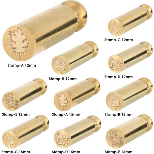 1Pcs Plant Animal Vintage DIY Cylindrical Seal Stamp Sealing Retro Wax Stamp for Scrapbooking Diary Wedding Wax Seal Gifts