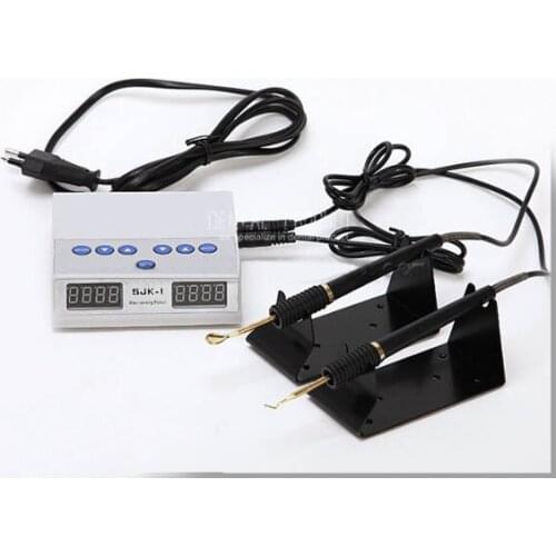 Dental Lab Electric Thin Waxer Carving knife Machine Double Pen 6 Wax Tip Pot Dental Lab