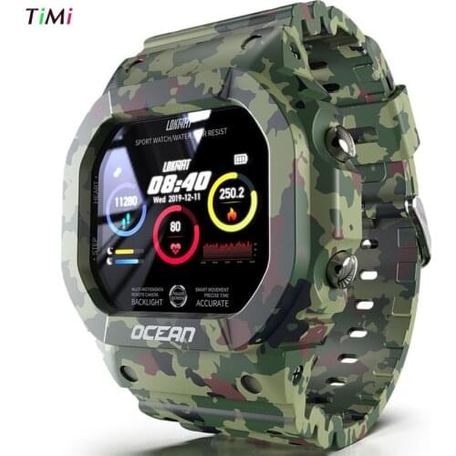 Timi Ocean Swimming Sports Smart Watch Bluetooth Waterproof Magnetic Suction Charg Mens fitness Heart Rate Monitor Smartwatch