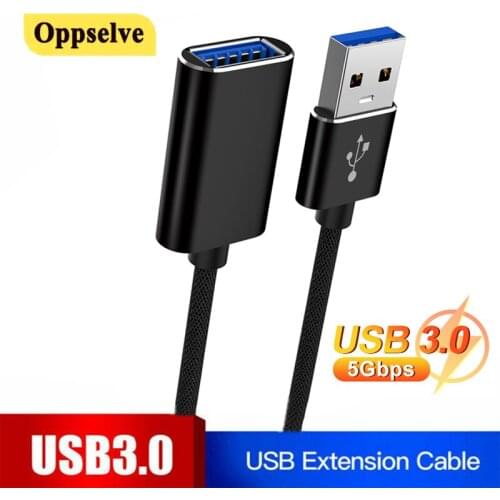 USB 3.0 Extension Cable USB 3.0 2.0 Cable Data Cord Fast Speed USB Data Charging Wire For PC Keyboard Printer Camera Mouse TV