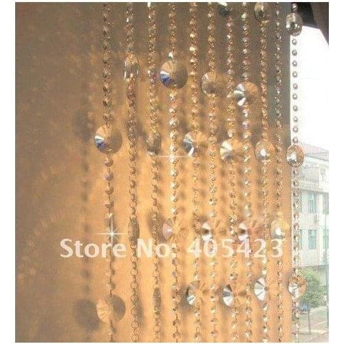 Free shipping!10meter/lot, Entrance sun flower acrylic curtain Crystal Curtain Room Divider Finished curtain/BQF-SFY-0157