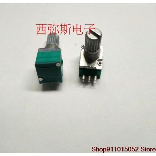 10 PCS 9 type double precision potentiometer carbon membrane 15 rachis 10 k 50 k, 20 k to 100 k