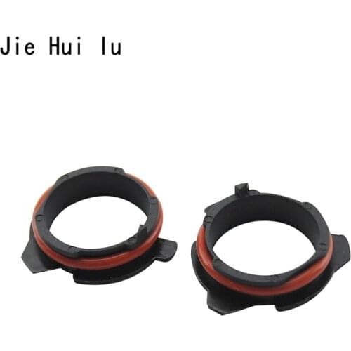 2Pcs Car LED H7 Headlight Bulb Base Adapter Holder Headlamp Socket Retainer Clip For BMW E39-2 5 Series Mercedes Benz SLK