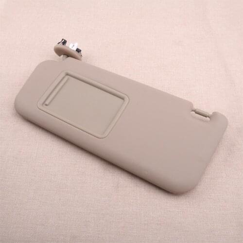 CITALL Car Left 74320-42501-A1 Beige Plastic Sun Visor Sunshade Fit For Toyota Rav4 2006 2007 2008 2009
