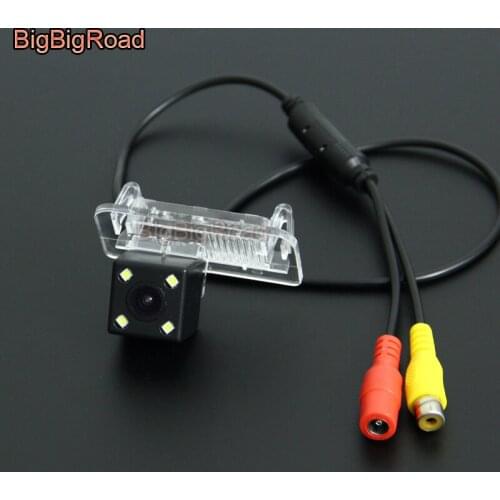 BigBigRoad For Mercedes Benz B200 B180 Car Rear View Reverse Backup Camera HD CCD Night Vision parking camera waterproof