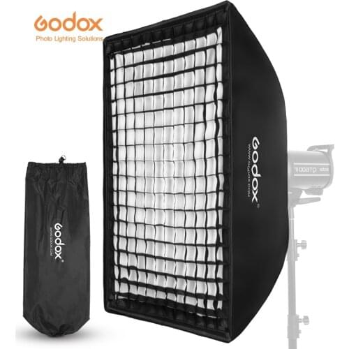 Godox SB-UE 80 x 120cm 31'' * 47'' Portable Rectangular Umbrella Bowens Mount Softbox with Carry Bag for Studio Flash