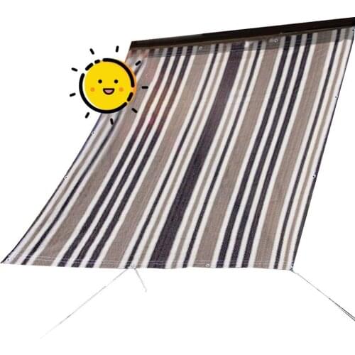 Balcony Shade Tent Insulation Curtain Summer Balcony Garden Gazebo Sun Protection Net Shading Curtains