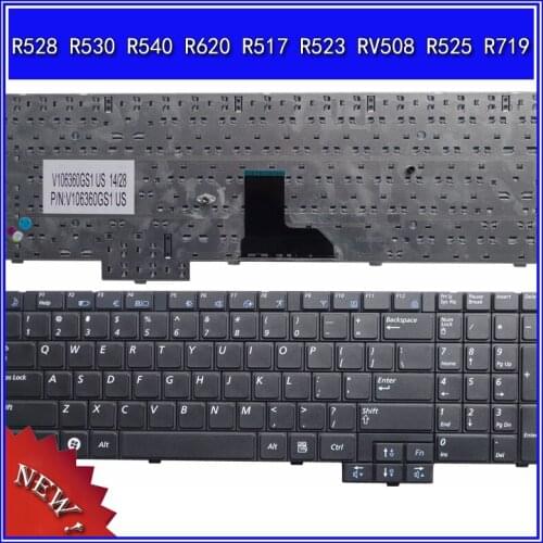 Laptop Keyboard For Samsung R528 R530 R540 R620 R517 R523 RV508 R525 R719 Notebook Replace US Keyboard