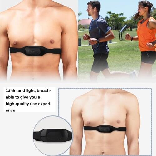 Chest Mount Belt Strap Bands Sport Belt Heart Rate Monitor Fitness Equipment Body Building Bluetooth Heart Rate Monitor Band