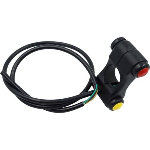 Motorcycle 7/8" Handlebar Switches Headlight Fog Lights Horn Start Switch