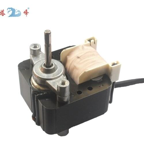60w small copper wire single phase asynchronous motor Shaded pole motor 220v 50hz