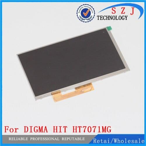 New 7'' inch 30pin For DIGMA HIT HT7071MG Bravis NB75 3G LCD Display Screen tablet pcs free shipping