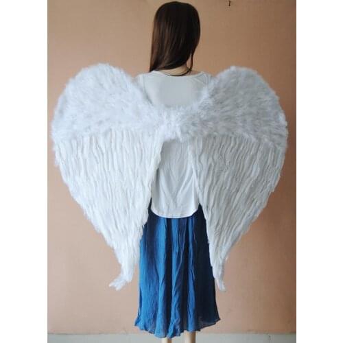 2015 new style 115*100cm angel baby white cosplay wings of decorations apply to the Party Costumes BY EMS