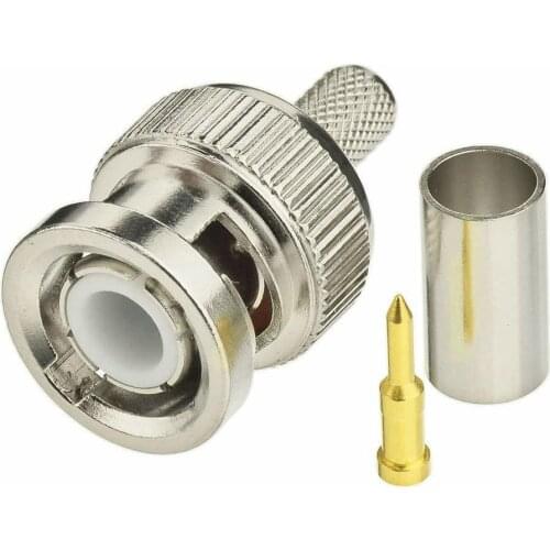 Crimp Type CCTV BNC Connector for CCTV System